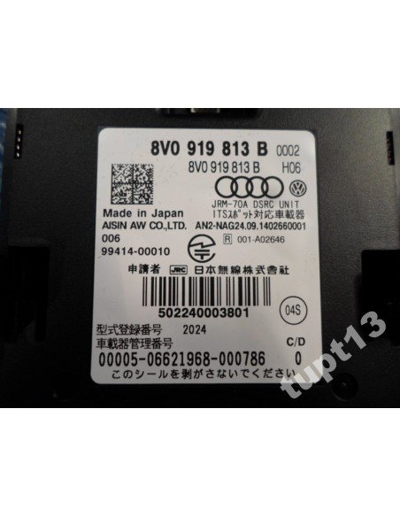 AUDI A4 B9 8W MODUŁ KART OPŁAT 8V0919813B