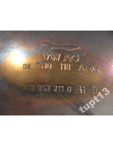 VW SHARAN 2012-2013 R TSI TŁUMIK ŚRODKOWY 7N0118A