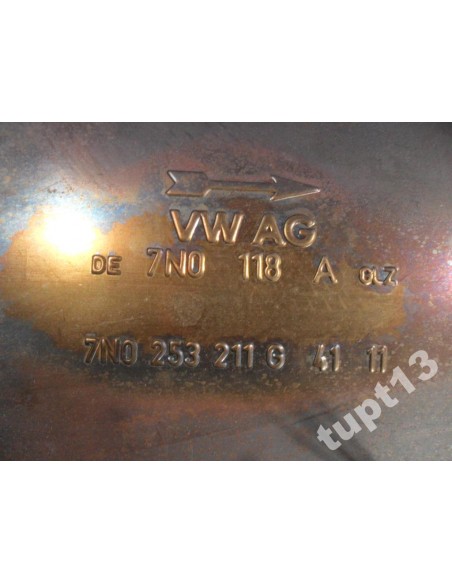 VW SHARAN 2012-2013 R TSI TŁUMIK ŚRODKOWY 7N0118A