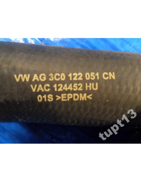 VW SEAT SKODA 2.0 TSI PRZEWÓD WODNY 3C0122051CN