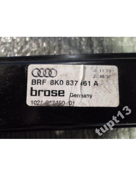 AUDI A4 8K0 MECHANIZM SZYBY L.PRZÓD 8K0837461A