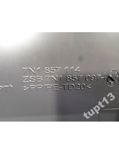 SHARAN ALHAMBRA 7N0 SCHOWEK PASAŻERA CZARNY