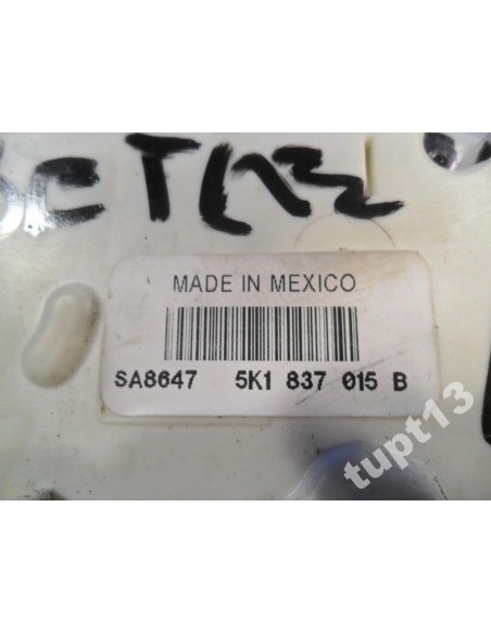 VW BEETLE 5C0 ZAMEK DRZWI LEWY PRZÓD 5K1837015B