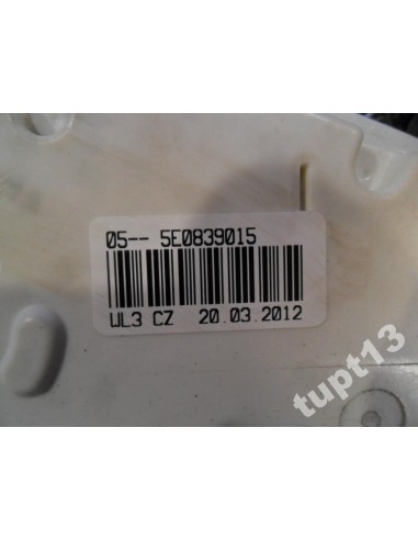 SKODA RAPID 2012-13R ZAMEK DRZWI LEWY TYŁ