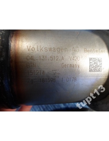 VW AUDI 2.0 TDI ZAWÓR EGR CHŁODNICZKA 04L131501B