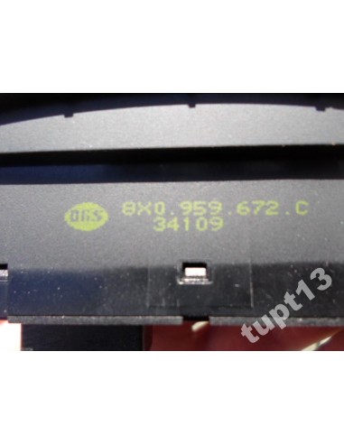 AUDI A1 PANEL STEROWANIA WŁĄCZNIKI 8X0959672C
