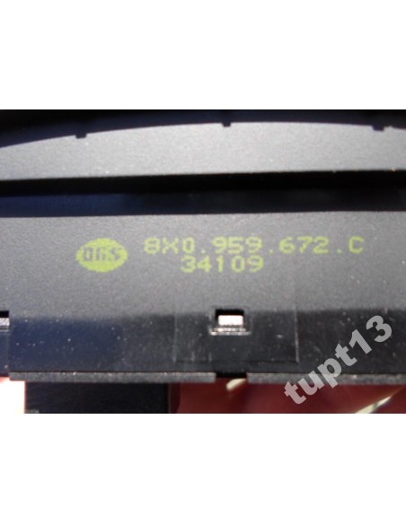 AUDI A1 PANEL STEROWANIA WŁĄCZNIKI 8X0959672C