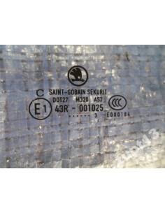 SKODA FABIA II SZYBA DRZWI LEWY PRZÓD 2