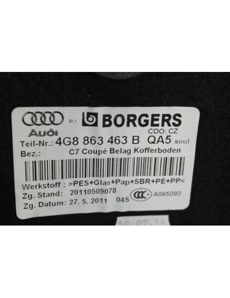 AUDI S7 A7 LIFT PODŁOGA BAGAŻNIKA 4G8863463B