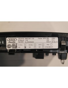 AUDI A5 LIFT LAMPKA KABINOWA CZARNA 8W0947135 2