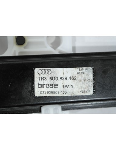 AUDI Q3 MECHANIZM SZYBY LEWY TYŁ 8U0839461