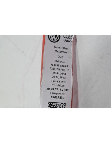 AUDI A8 4H 3.0 FSI PRZEWÓD AKUMULATORA 4H0971225 B