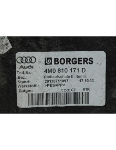 AUDI Q7 4M NADKOLE LEWE TYLNE 4M0810171D 2