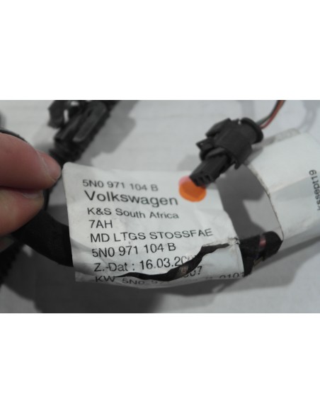 VW TIGUAN WIĄZKA CZUJNIKÓW PARKOWANIA 5N0971104B