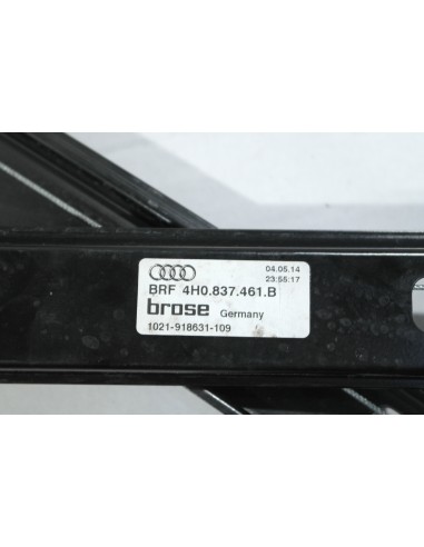 AUDI A8 4H MECHANIZM SZYBY LEWY PRZÓD 4H0837461B