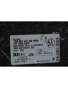 SKODA SUPERB III BOCZEK BAGAŻNIKA LEWY 3V5867427 2