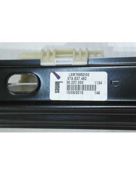 VW TOURAN III 5T MECHANIZM SZYBY P.P. 5TA837462