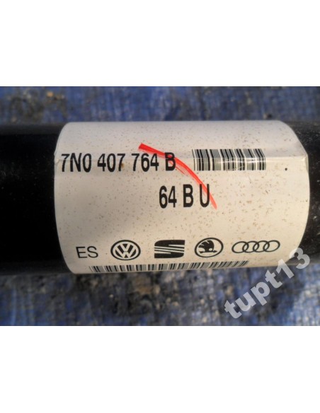 VW SHARAN ALHAMBRA PÓŁOŚ KOMPLETNA 7N0407764B