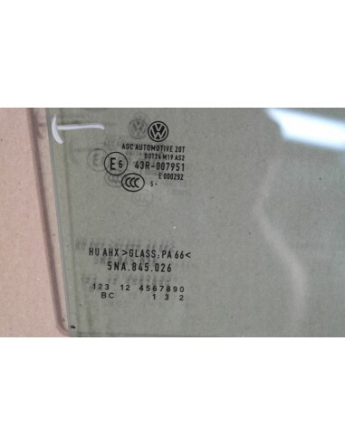 VW TIGUAN 5NA 2016-18 R SZYBA DRZWI PRAWA TYLNA