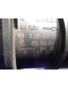 VW AUDI SEAT 2.0 TDI PRZEPŁYWOMIERZ 03G906461C 2