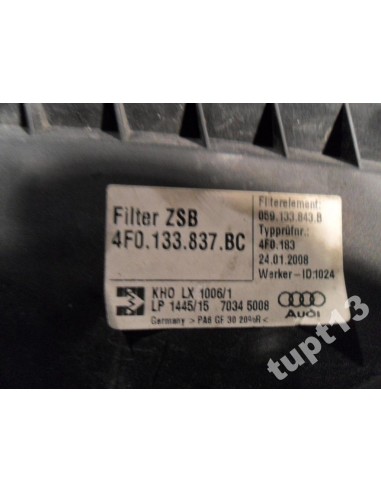 AUDI A6 C6 4F0 2.7 TDI OBUDOWA FILTRA POWIETRZA