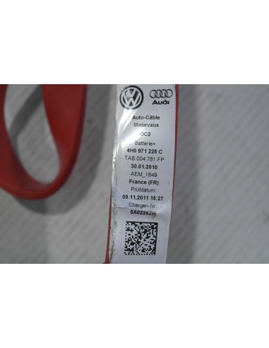 AUDI A8 D4 4.2 TDI PRZEWÓD AKUMULATORA 4H4971225C