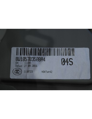 AUDI A4 8W0 SCHOWEK PASAŻERA SZARY 8W1857035