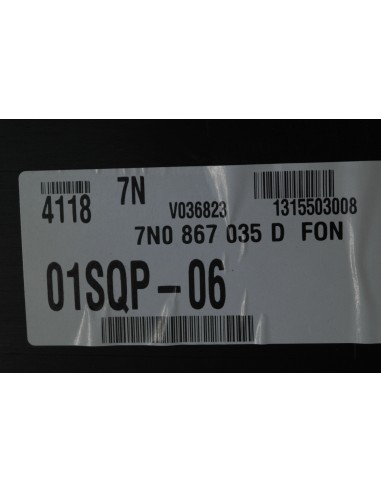 VW SHARAN 7N0 TAPICERKA BAGAŻNIKA LEWA 7N0867035D