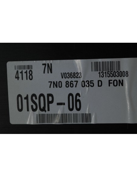 VW SHARAN 7N0 TAPICERKA BAGAŻNIKA LEWA 7N0867035D