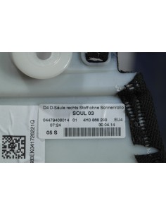 AUDI A8 4H TAPICERKA SŁUPKA C PRAWA 4H0868290 B 2