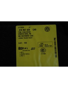 VW SPORTSVAN TAPICERKA BAGAŻNIKA PRAWA 510867428 2