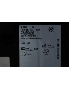 VW SPORTSVAN TAPICERKA BAGAŻNIKA LEWA 510867427 2