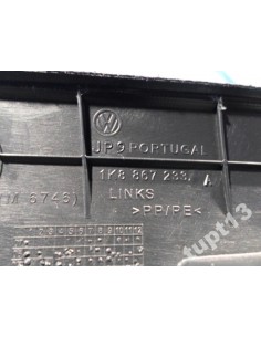 VW SCIROCCO FL TAPICERKA SŁUPKA 1K8867233A CZARNA 2