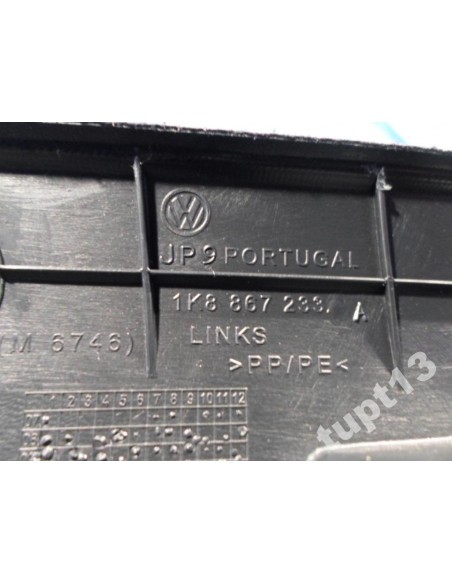 VW SCIROCCO FL TAPICERKA SŁUPKA 1K8867233A CZARNA