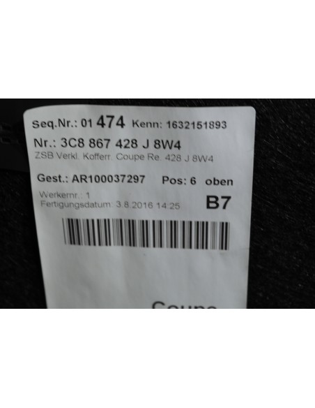 VW CC LIFT TAPICERKA BAGAŻNIKA PRAWA 3C8867428J