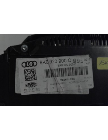 AUDI A4 8K0 LICZNIK ZEGARY 8K0920900C