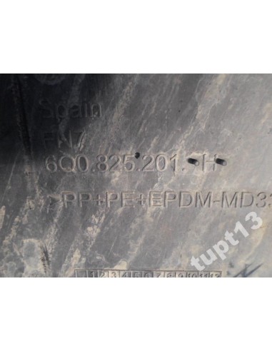 VW POLO 6R0 2009-15R OSŁONA PODWOZIA LEWA