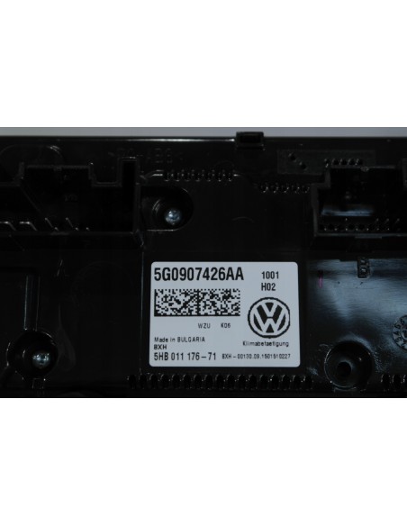 VW GOLF VII PANEL KLIMATYZACJI 5G0907426AA