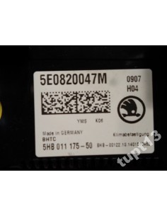 SKODA OCTAVIA III PANEL KLIMATYZACJI 5E0907047M 2