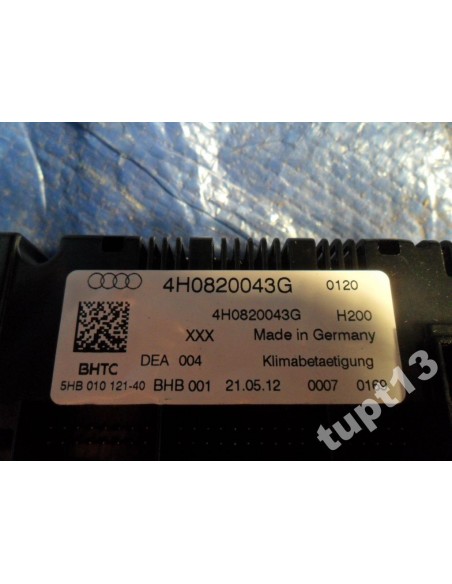 AUDI A8 4H PANEL KLIMATYZACJI 4H0820043 G