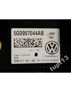 VW GOLF VII PANEL KLIMATYZACJI WEBASTO 5G0907044AB 2