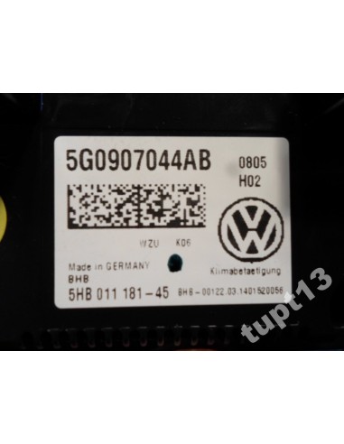 VW GOLF VII PANEL KLIMATYZACJI WEBASTO 5G0907044AB
