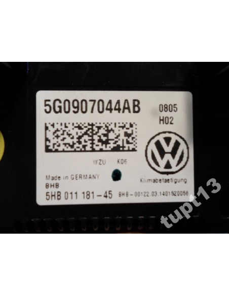 VW GOLF VII PANEL KLIMATYZACJI WEBASTO 5G0907044AB