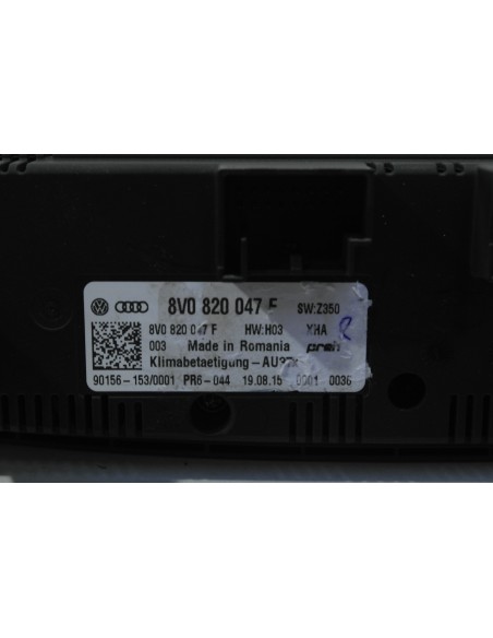 AUDI Q2 PANEL KLIMATYZACJI 8V0820047F