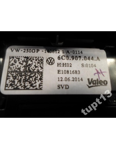 VW POLO 6C0 13-15 R PANEL KLIMATYZACJI 6C0907044A