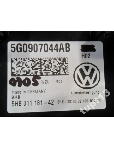 VW GOLF VII PANEL KLIMATYZACJI 5G0907044AB