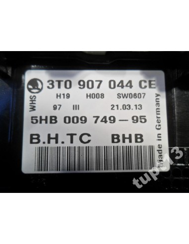 SKODA SUPERB II FL PANEL KLIMATYZACJI 3T0907044CE