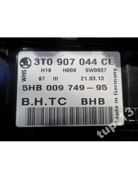 SKODA SUPERB II FL PANEL KLIMATYZACJI 3T0907044CE