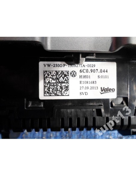 VW POLO 6R0 13-2015 PANEL KLIMATYZACJI 6C0907044