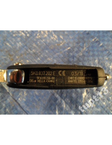 VW TIGUAN 2011-2012 R WKŁADKA ZAMKA Z KLUCZYKIEM